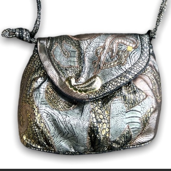 Nas Bag Handbags - Vintage 90’s NAS Bag in Multi Metal Tones